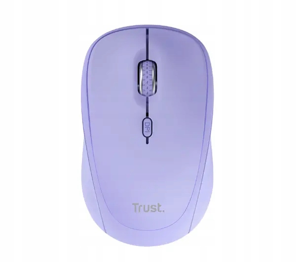 Bezdrôtová kancelárska myš Trust Yvi+ Compact Multi-Device Wireless Office Mouse Purple